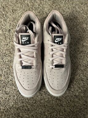 Nike Women's Air Force 1 Sage Low sneakers in the "Barely Rose" colorway,